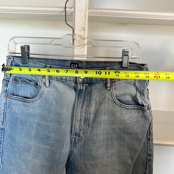 Gap Cone Denim Light Indigo Wash High Rise Wide Straight Jean - 30 R - Picture 1 of 9